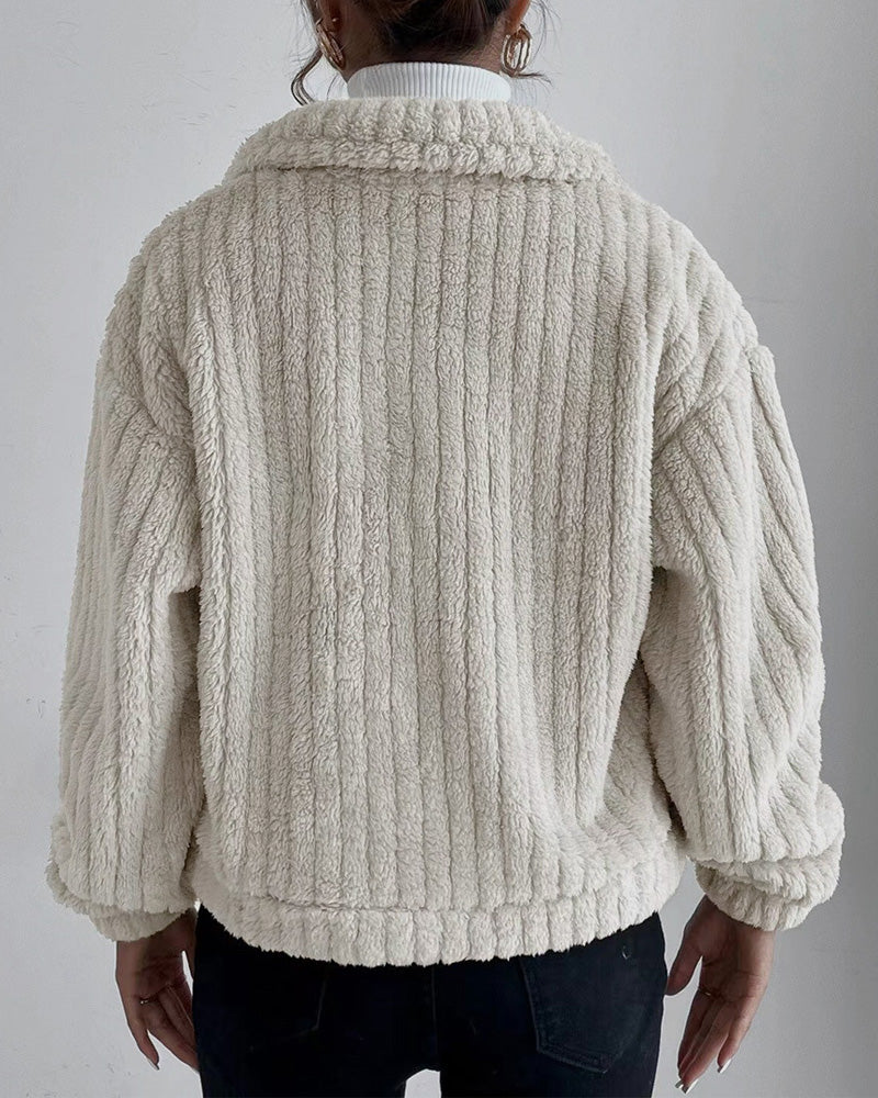 Charlotte | Cozy Teddy Jacket