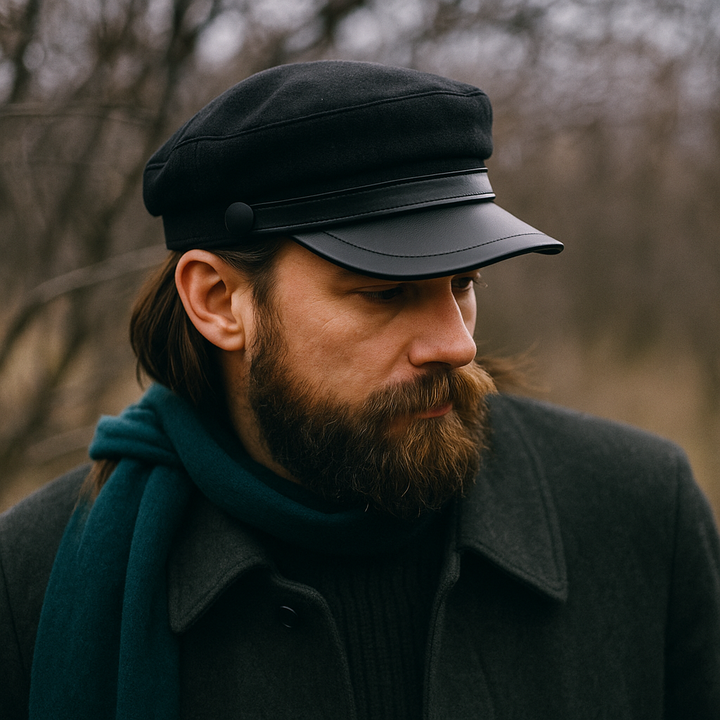 Zivko | Leather Beret