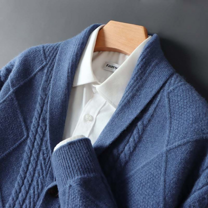 Savoca Merino Wool Cardigan