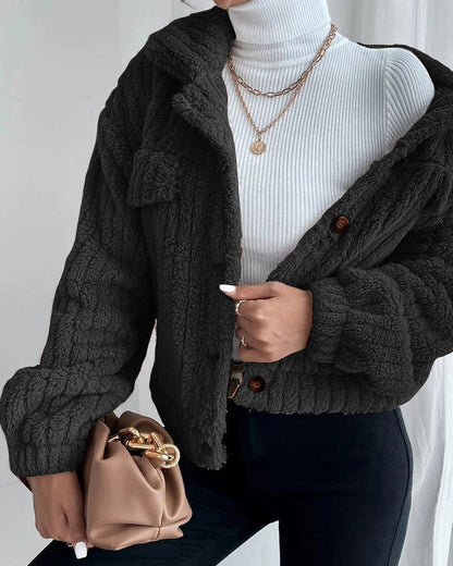 Charlotte | Cozy Teddy Jacket