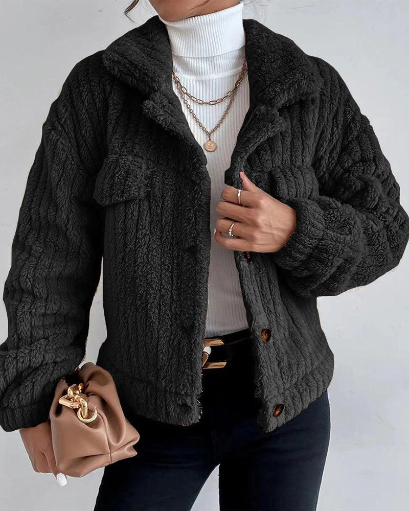 Charlotte | Cozy Teddy Jacket