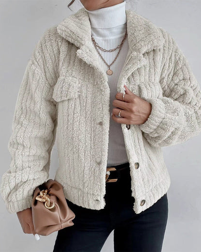 Charlotte | Cozy Teddy Jacket