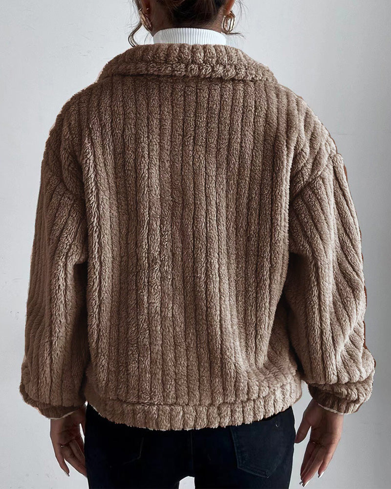 Charlotte | Cozy Teddy Jacket