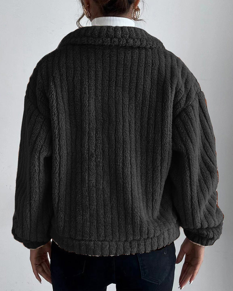 Charlotte | Cozy Teddy Jacket