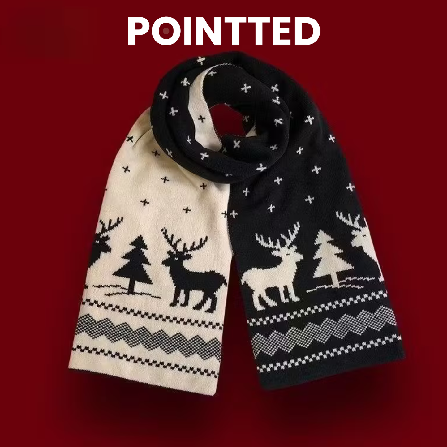 FrostTouch Dual Face Winter Scarf