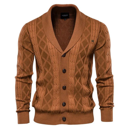 Waldemar | Herren-Cardigan mit Knopfleiste
