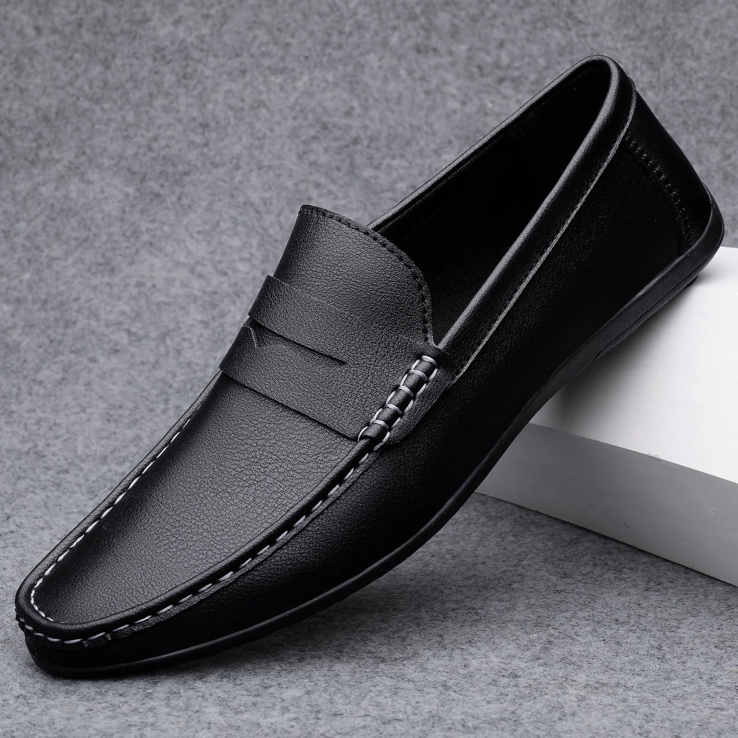Classic Italian Leather Loafers