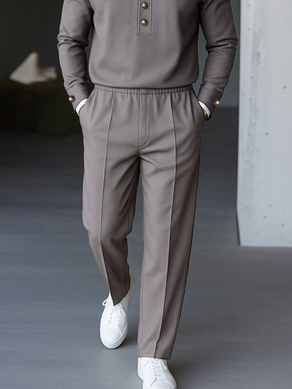 Casual Military Style Matching Set