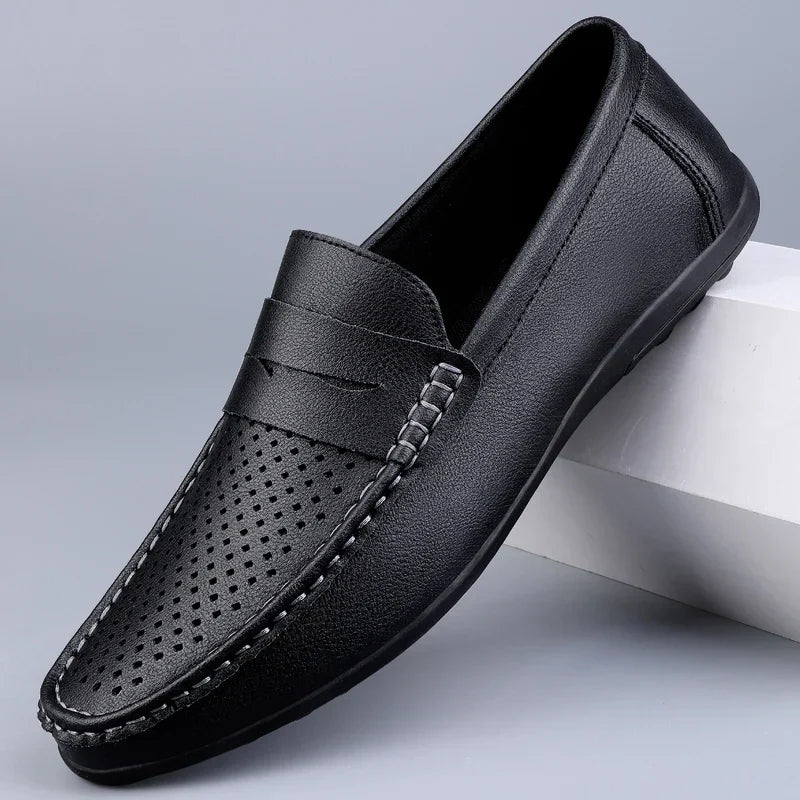 Classic Italian Leather Loafers