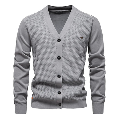 Schneider | Warmer Herren Cardigan mit V-Ausschnitt