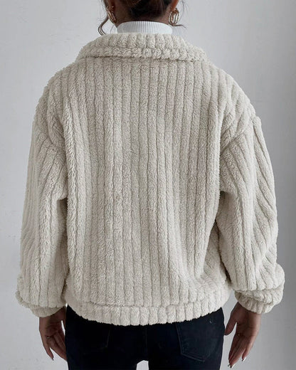 Charlotte | Cozy Teddy Jacket